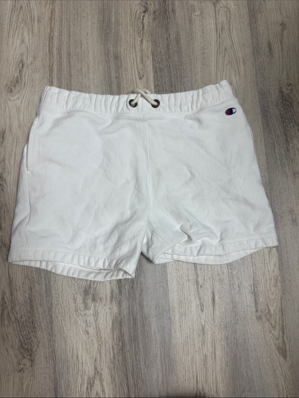 Women’s champion White Terry Athletic Lounge Shorts.